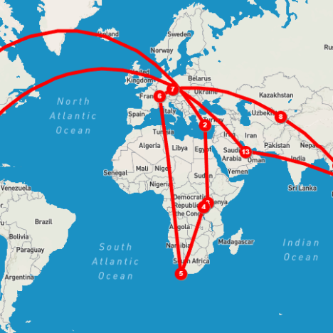 Our first days in Antalya, Turkey